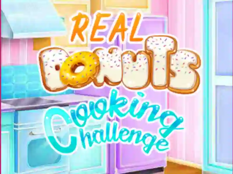 Spēle Real Donuts Cooking Challenge online