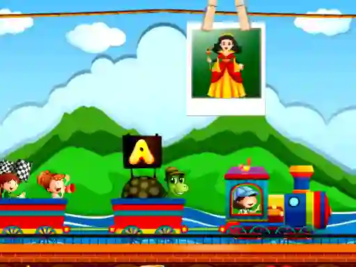 Spēle Alphabetic train online