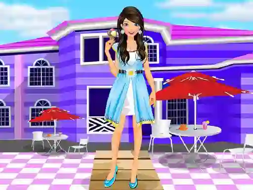 Spēle Summer Vacation Dressup online
