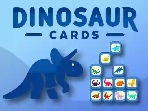 Spēle Dinosaur Cards online