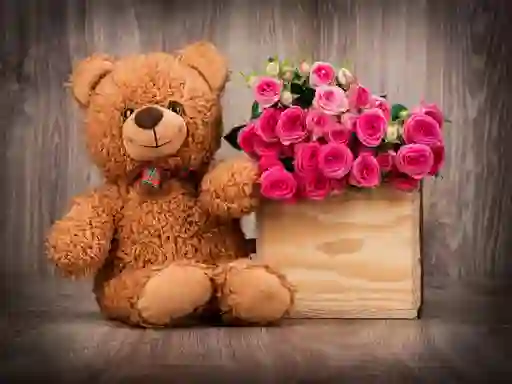 Spēle Cute Teddy Bears Puzzle online