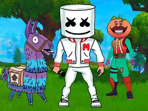 Spēle Battle Royale Jigsaw online