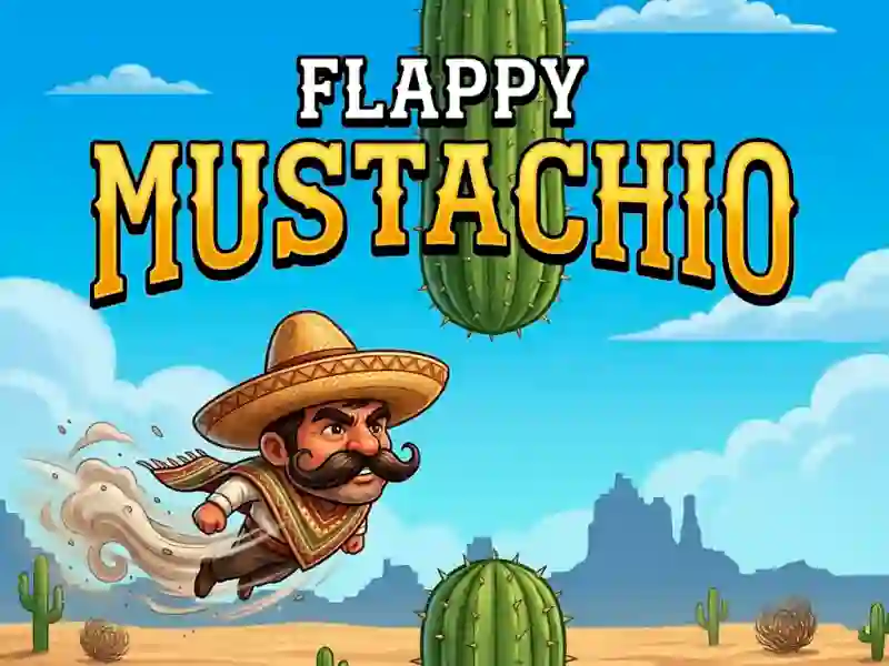 Spēle Flappy Mustachio online