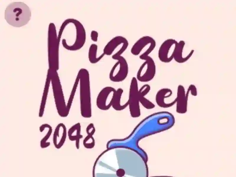 Spēle Pizza Maker 2048 online