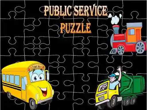 Spēle Public Service Puzzle online