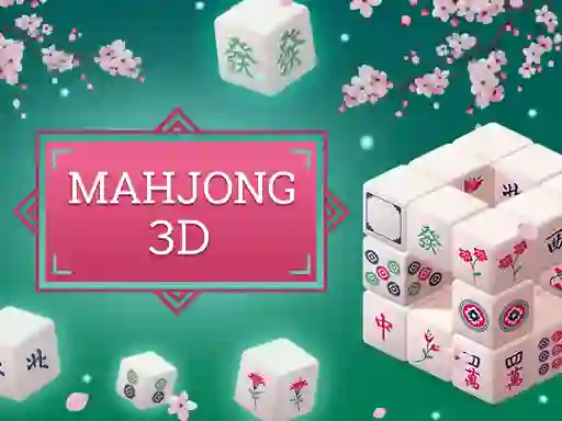 Spēle Mahjong 3d online