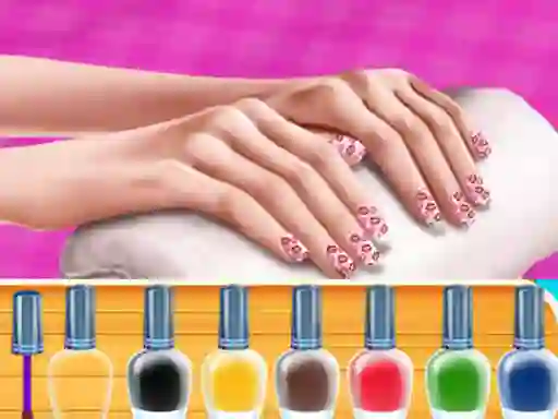 Spēle Elsa's Fashion Nail Art DIY Blog online