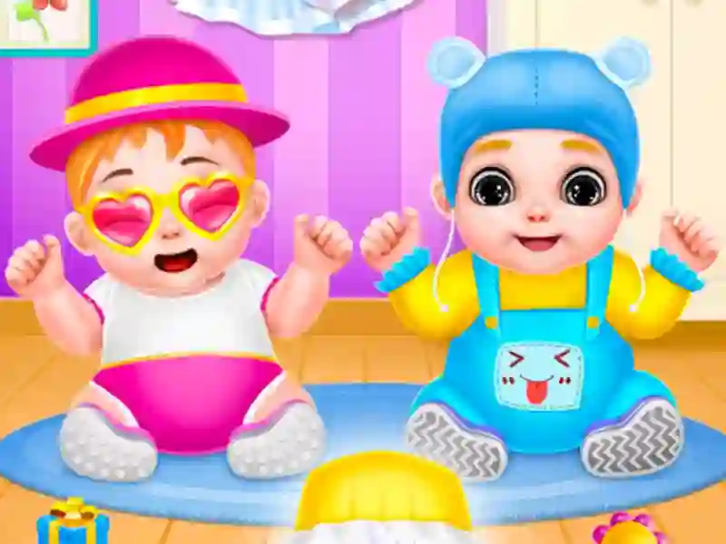 Spēle Twin Baby Care online