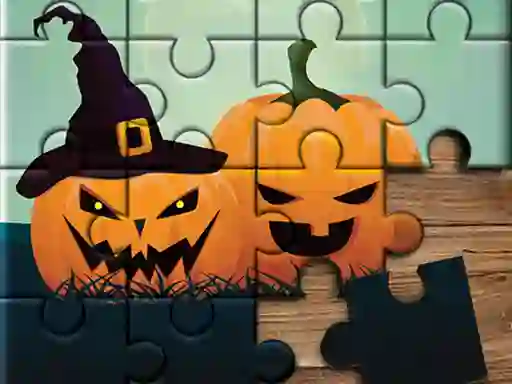 Spēle Halloween Puzzle online