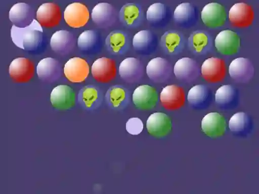 Spēle Aliens Bubble Shooter online