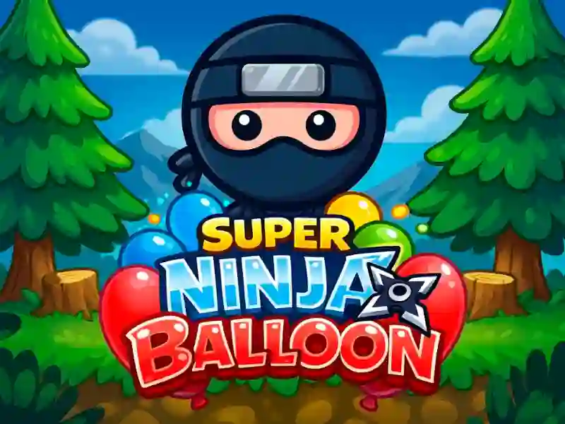 Spēle Super Ninja Balloon online