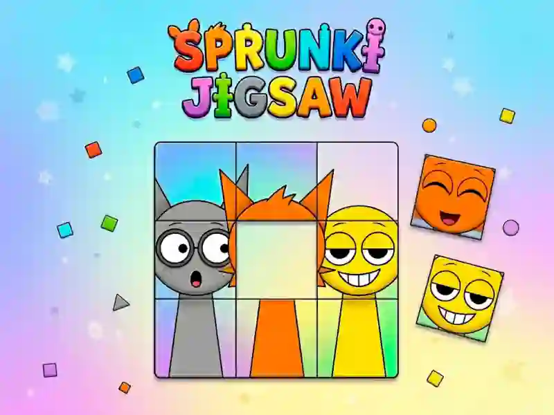 Spēle Sprunki Jigsaw online