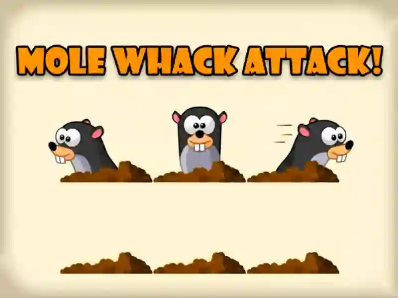 Spēle Mole Whack Attack online