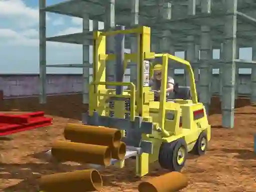 Spēle Forklift Drive Simulator online