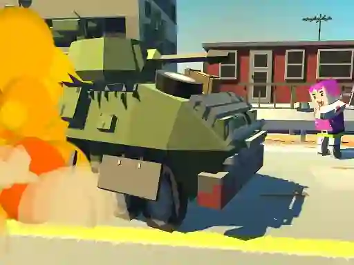 Spēle Tank vs Zombie online
