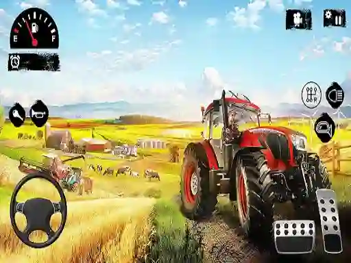 Spēle Offroad Tractor Farmer Simulator 2022: Cargo Drive online
