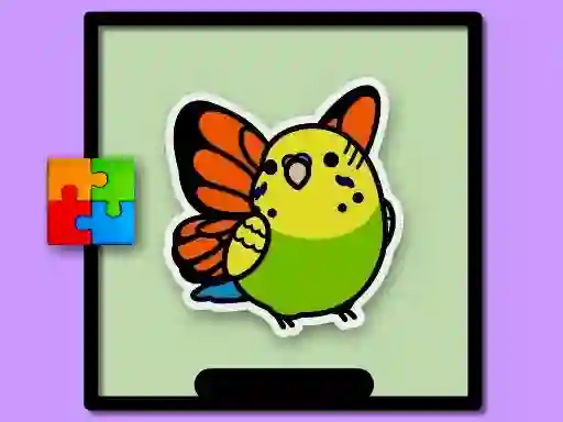 Spēle Cute Budgie Puzzle online