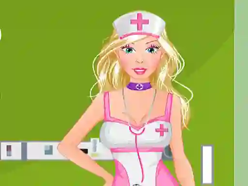Spēle Barbie Nurse online