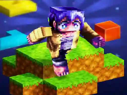 Spēle Parkour Craft 3D online