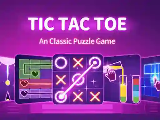 Spēle Tic Tac Toe: A Group Of Classic Game online