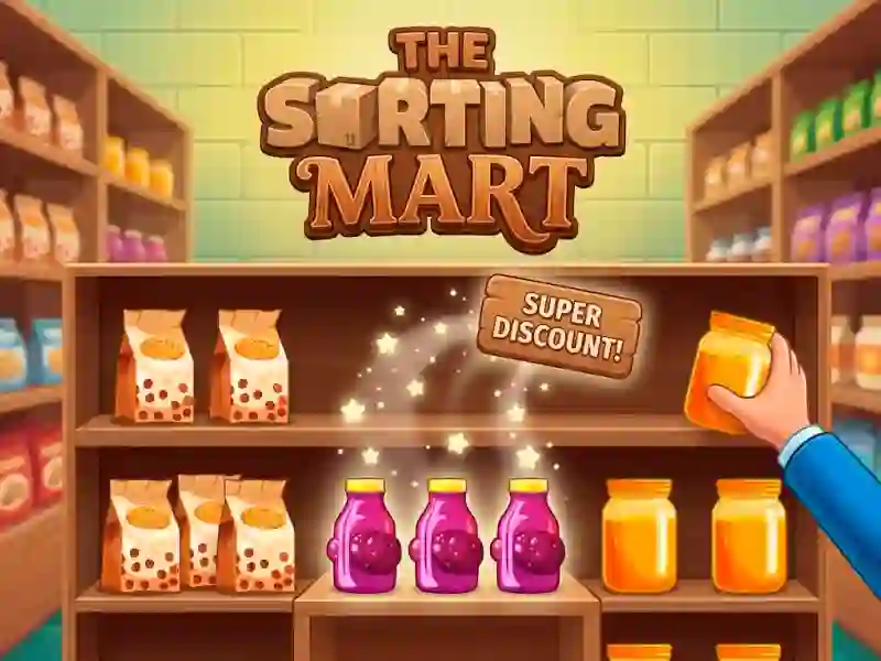Spēle The Sorting Mart online