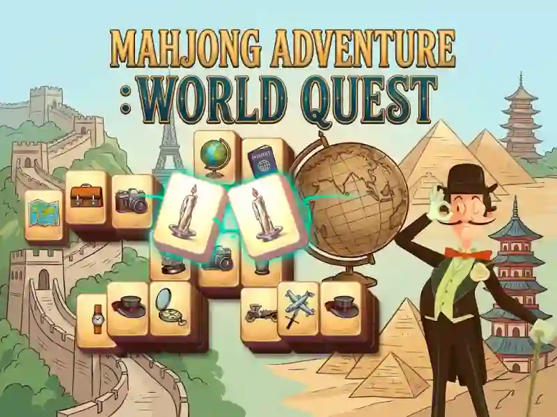 Spēle Mahjong Adventure: World Quest online