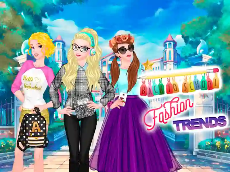 Spēle Back To School Fashion Trends online