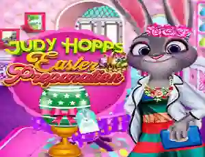 Spēle Judy Hopps Easter Preparation online