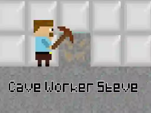 Spēle Cave Worker Steve online