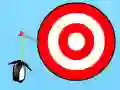 Spēle Penguin with Bow Golf online