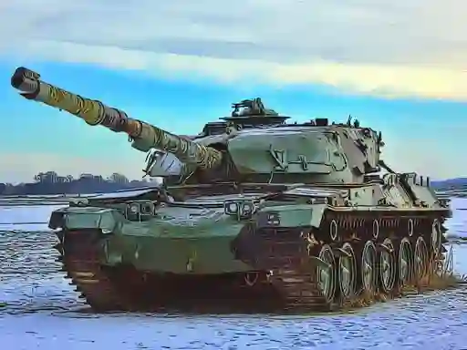 Spēle Military Tanks Jigsaw online