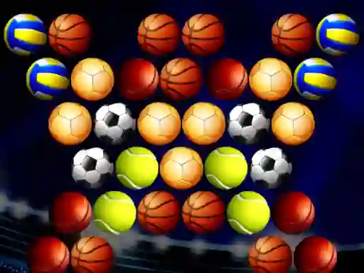 Spēle Bubble Shooter Golden Football online