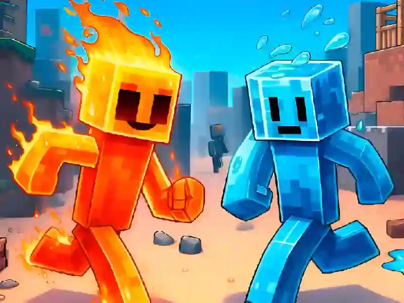 Spēle Fire and Water Stickman online
