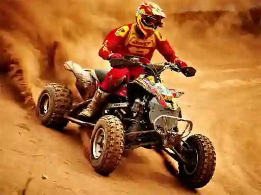Spēle Offroad ATV Puzzle online