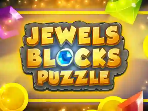 Spēle Jewels Blocks Puzzle online