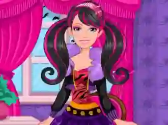 Spēle Barbie Monster High Halloween online
