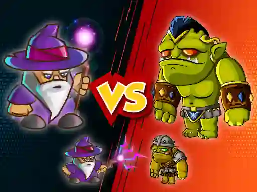 Spēle Wizard vs. Orcs online