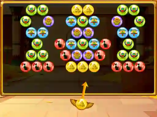 Spēle Bubble Shooter Egypt online