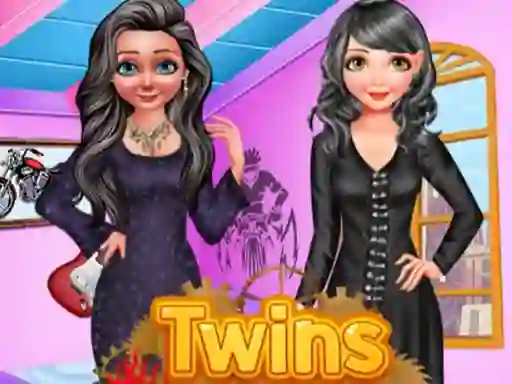 Spēle Twins Punk Fashion online