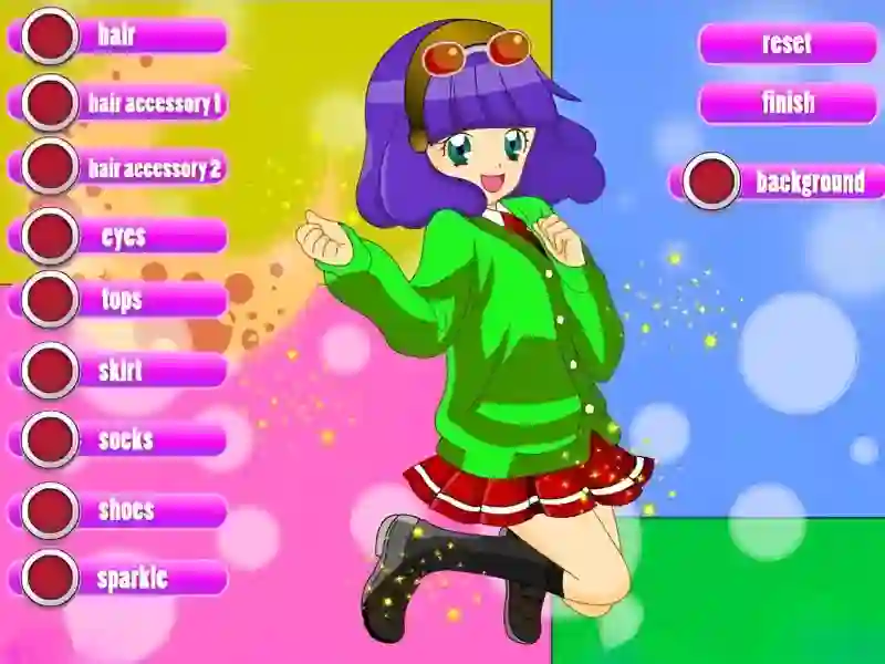 Spēle Pretty Cure Dressup online
