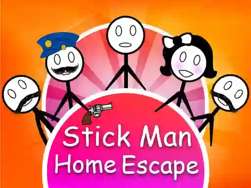 Spēle Stickman Home Escape online