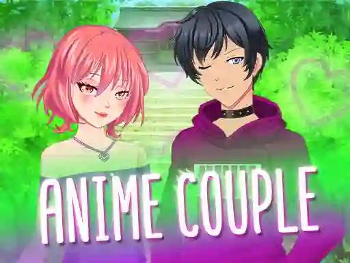 Spēle Anime Couple Dress Up online