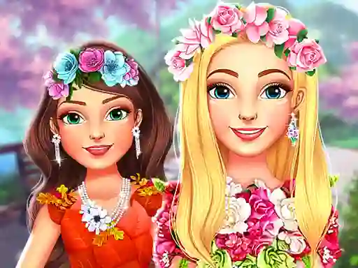 Spēle My Dreamy Flora Fashion Look online