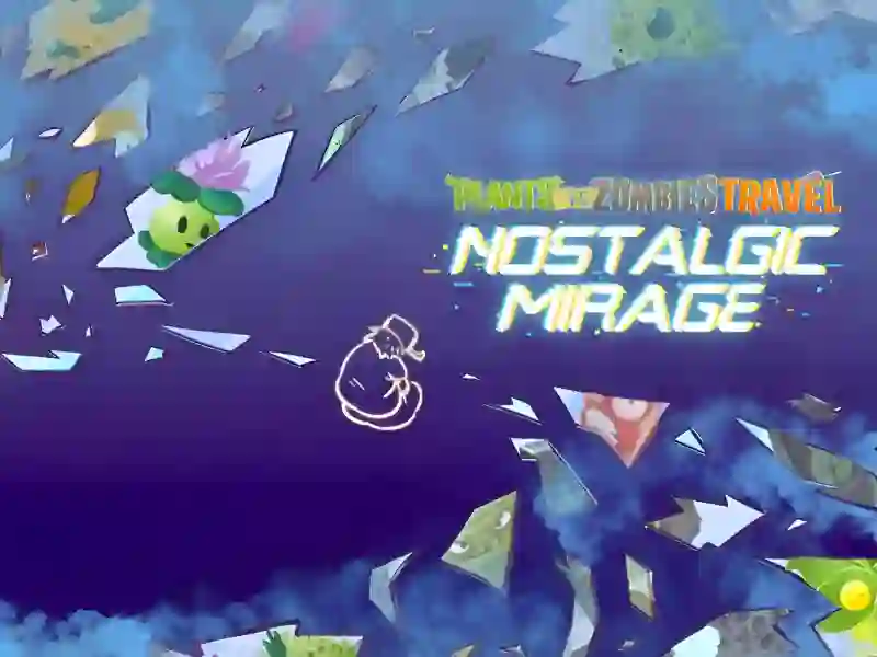 Spēle Plants vs Zombies – Travel Nostalgic Mirage online