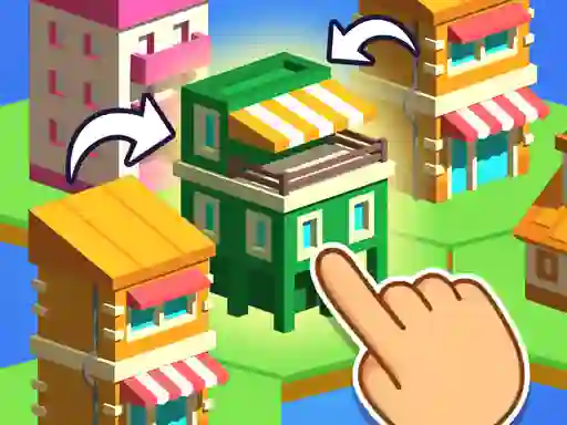 Spēle Crafty Town Merge City online