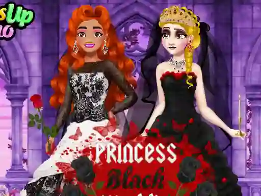Spēle Princess Black Wedding Dress online