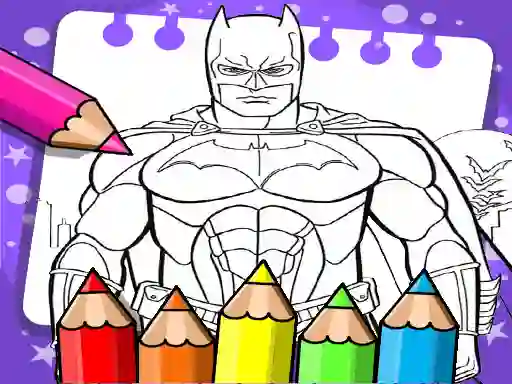 Spēle Batman Beyond Coloring Book online
