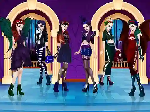 Spēle Gothic Dress Up online