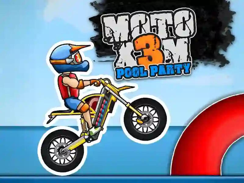Spēle Moto X3M  Pool Party online