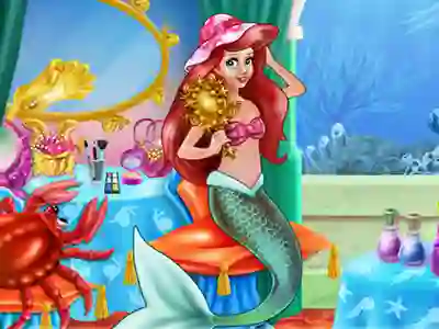 Spēle Mermaid Makeup Room online